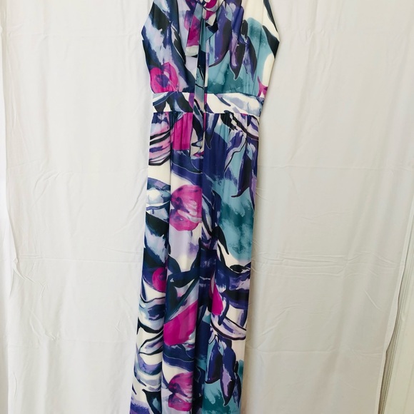 Vince Camuto Maxi long dress sleeveless floral Size: 8 - Picture 2 of 7